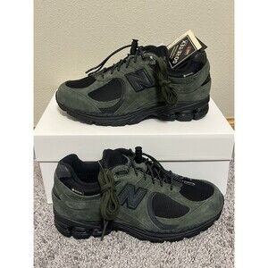 Size 7M- New Balance JJJJound x 2002R GORE-TEX Pine